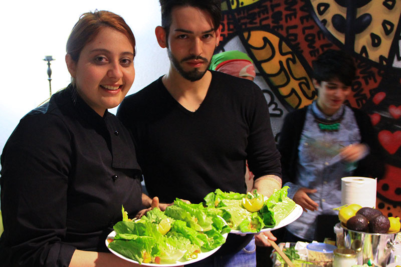 Chef Lorena e partecipante